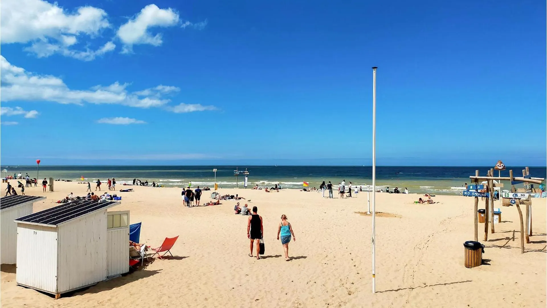 Awesome Apartment In Oostende With House Sea View בלגיה